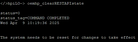 HPE iLO5 Intelligent Provisioning bleibt bei „Firmware-Update versuchen“ hängen